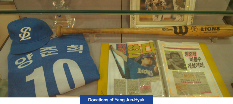 Donations of Yang Jun-Hyuk